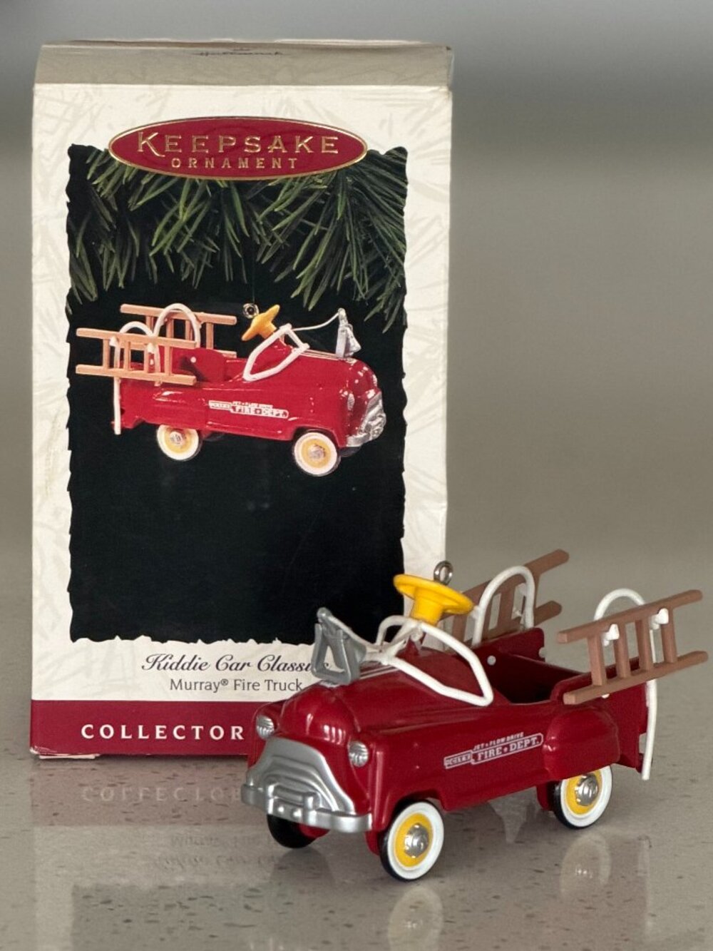 Hallmark Ornament Kiddie Car Classics Murray Fire Truck #2